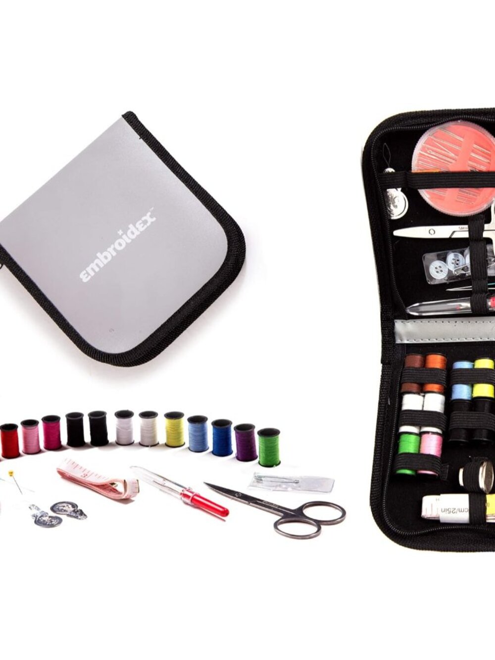 Sewing Kit - Home, Travel & Emergencies - Quality Notions, Scissor & Thread - Gr